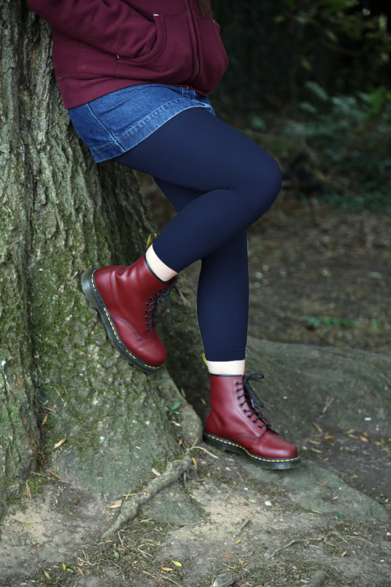 French Blue Footless Tights