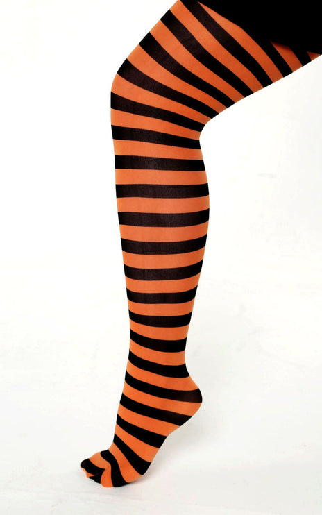 Striped Tights - Pumkin Pie