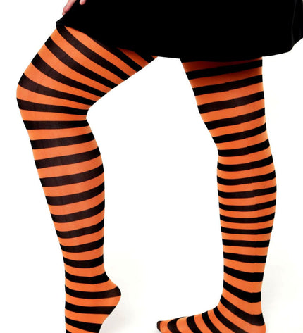 Striped Tights - Pumkin Pie