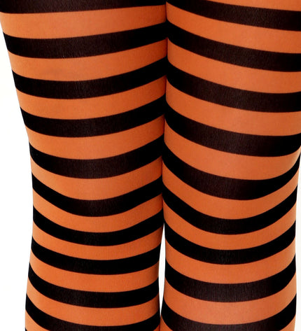 Striped Tights - Pumkin Pie