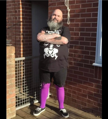 50 Denier Purple Reign Tights