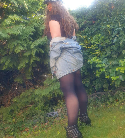 80 Denier Black Tights