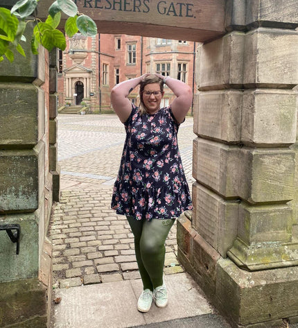 80 Denier Khaki Tights