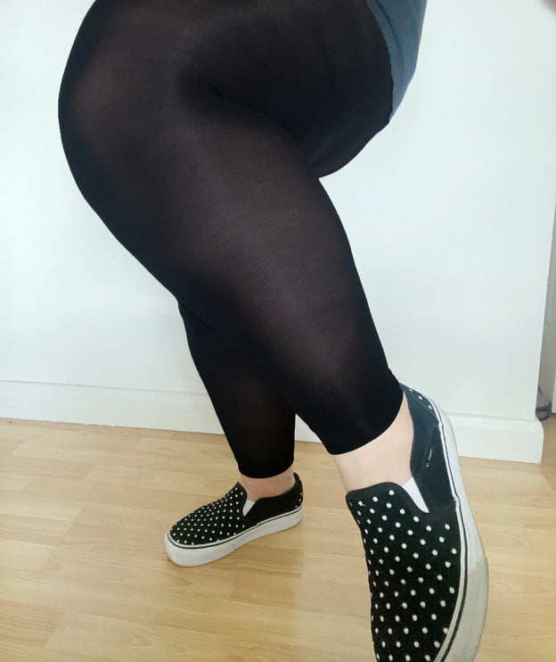 Black Footless Tights