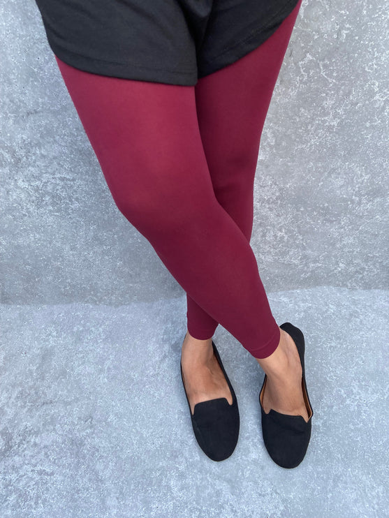 Fine Wine Footless Tights