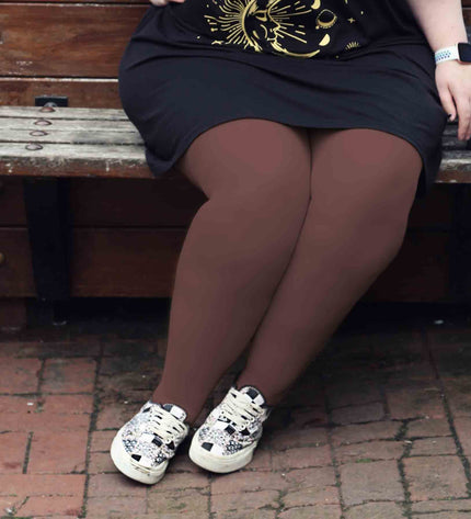 80 Denier Chocolate Truffle Tights