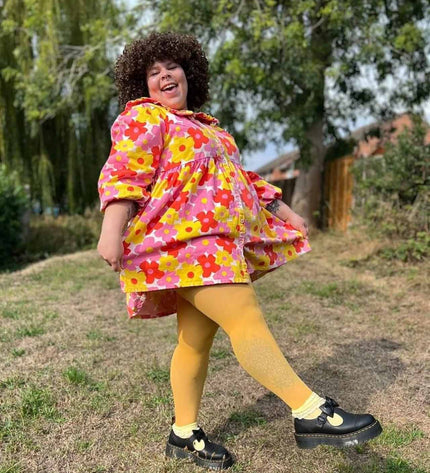 120 Denier Yellow Tights