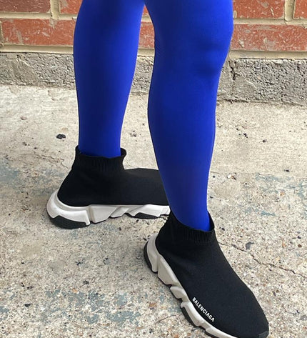 80 Denier Electric Royal Blue Tights