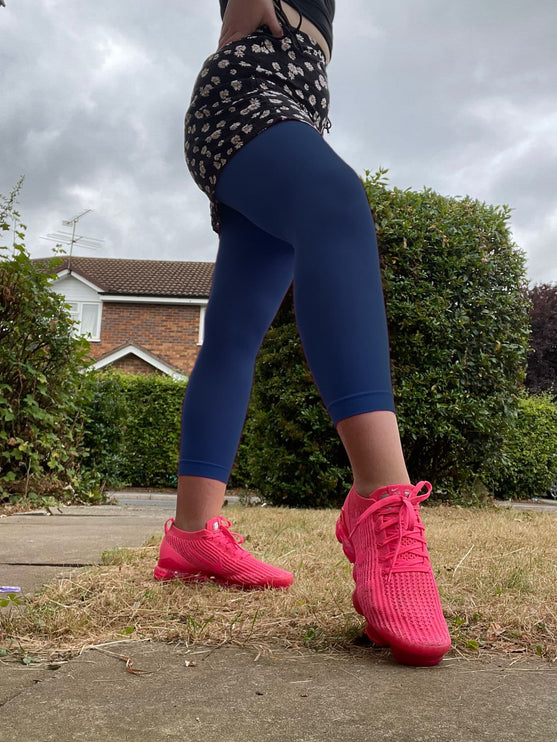 French Blue Footless Tights