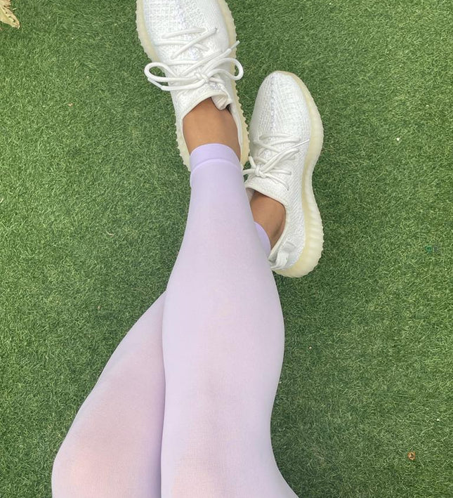Lilac Footless Tights