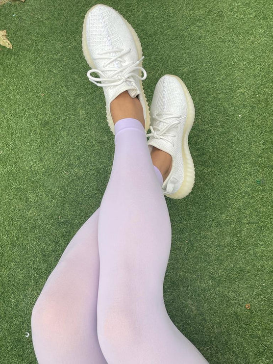 Lilac Footless Tights