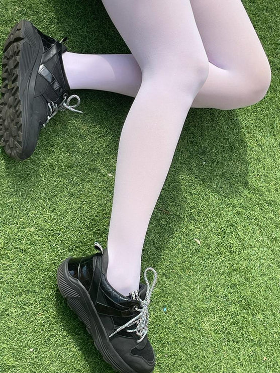 120 Denier Lilac Tights