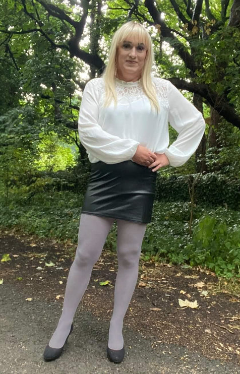 50 Denier Pale Grey Tights