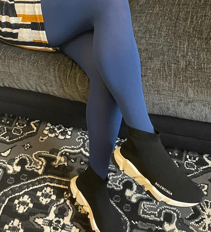 15 Denier Cool Breeze Blue Tights