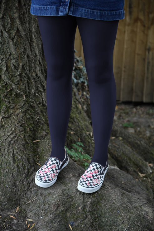 80 Denier Midnight Navy Tights