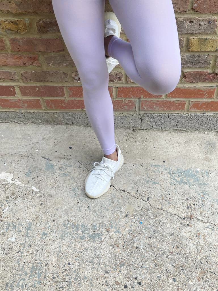 Lilac Footless Tights – FoxyTights