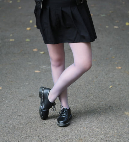 15 Denier Pale Grey Tights