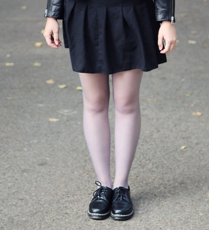 15 Denier Pale Grey Tights