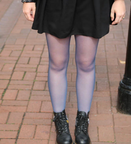 15 Denier Teal Tights
