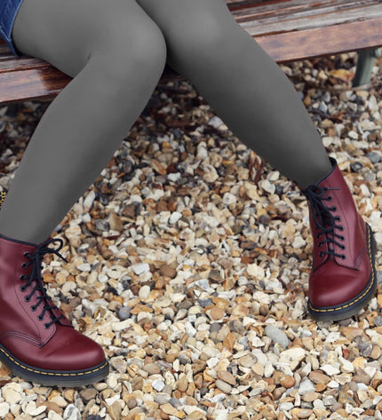 120 Denier Charcoal Grey Tights