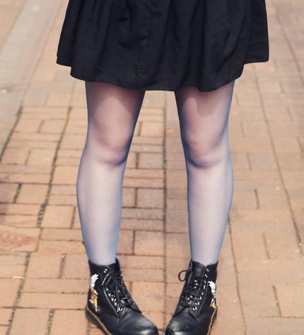 15 Denier Teal Tights